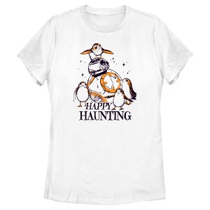 Women's Star Wars Halloween Happy Haunting T-Shirt - 1 of 4