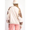 Women's Mixed Sleeves Top - Easel - 3 of 3