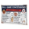 MLB Detroit Tigers Baseball Concession Metal Sign Panel - 2 of 4