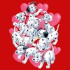 Boy's One Hundred and One Dalmatians Puppy Dalmatian Love T-Shirt - 2 of 4