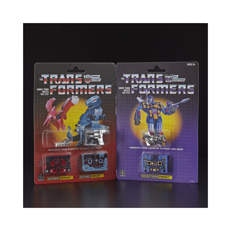 Transformers G1 Mini-Cassettes Gurafi Noizu Decepticon Frenzy | Transformers Vintage G1 Reissues Action figures, 1 of 5