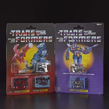 Transformers G1 Mini-Cassettes Gurafi Noizu Decepticon Frenzy | Transformers Vintage G1 Reissues Action figures