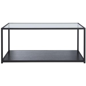 Ackley Coffee Table - Black - Safavieh - 1 of 4