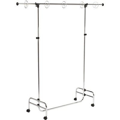 Pacon Adjustable Chart Stand, 48 to 78 x 42 to 77 Inches, Chrome/Black