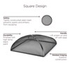 Good Directions 30" Square Spark Fireplace Screen Steel - 2 of 3