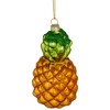 Northlight 4.75" Glittered Pineapple Glass Christmas Hanging Ornament - image 3 of 4