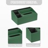 Unique Bargains PU Leather Magnetic Base Easy to Clean Multipurpose Paper Towel Holder 10.4 x 6.5 x 4.7 Inch 1 Pc - 3 of 4