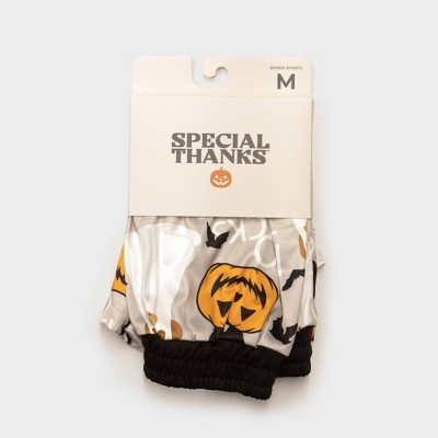 Men's Special Thanks Halloween Icons Boxer Briefs - White