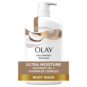 Olay Ultra Moisture Body Wash with Coconut Oil - 33 fl oz - 1 of 4