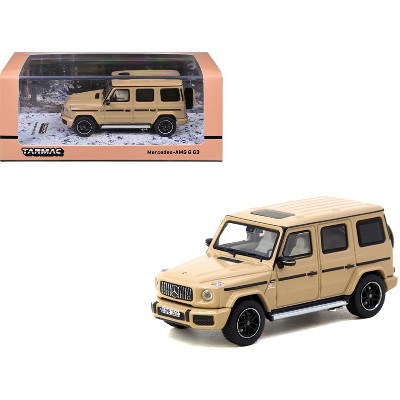 Mercedes-AMG G 63 Brown "Road64" Series 1/64 Diecast Model Car by Tarmac Works