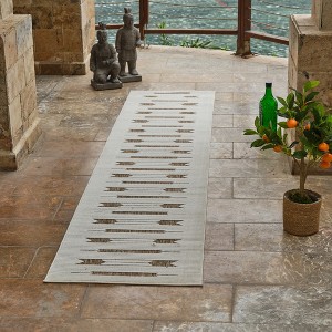 Rug Branch Maise Abstract Modern Indoor Outdoor Area Rug - 1 of 4