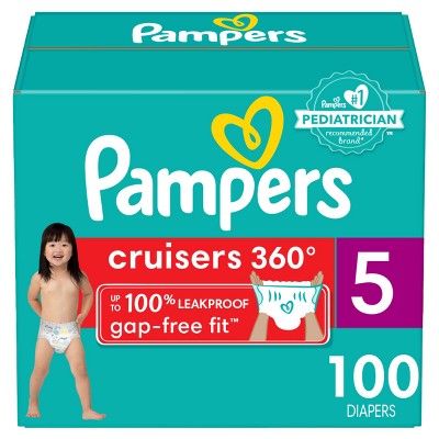 Pampers Cruisers 360 Diapers - Size 5 - 100ct