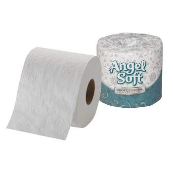 Angel Soft Ultra Professional Series Toilet Paper, 2-Ply Bath Tissue, 450 Sheets Per Roll, 1 Roll, 40 Packs, 40 Total