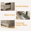 6 Drawers Vintage Design Dresser With Natural Texture - 4 of 4