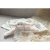 Bearington Baby Lamby Snuggler, 15 Inch White Lamb Plush Stuffed Animal Security Blanket, Baptism Gifts for Boys and Girls - 4 of 4