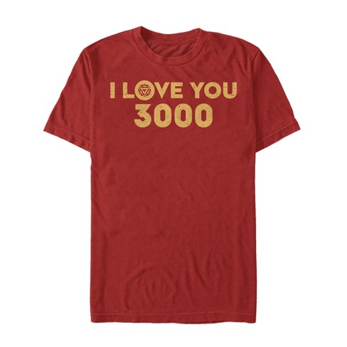 Marvel i love store you 3000 shirt