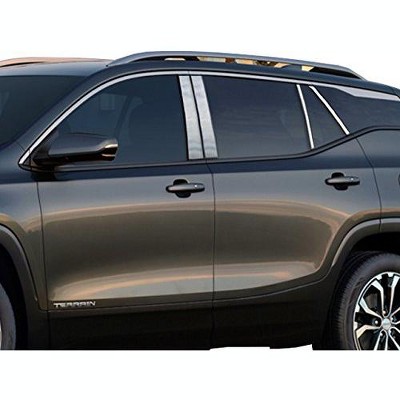 QAA is Compatible with 2018-2020 GMC Terrain 8 Piece Stainless Pillar Post Trim PP58277