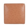 PAGED Square Ottoman Modern Elegance Foot Stool with Non-Marking Foot Caps for Family Room, Living Room - 2 of 4