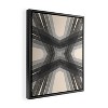 Sewzinski Modern Lines Grays Framed Canvas - Society6 - 2 of 4