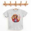 The Juniper Shop Patriotic Dog Ice Cream Youth Short Sleeve Tee - 2 of 4