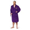 Louisiana State University Tigers NCAA L/XL Silk Touch Bathrobe 26x47 Inches - 2 of 4