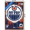 Trends International NHL Edmonton Oilers - Maximalist Logo 23 Framed Wall Poster Prints - 3 of 4
