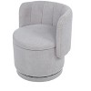 Okak Modern Swivel Accent Chairs, 360 Degree Swivel Back Sofa Chair With Storage Space, Suitable for Bedroom and Living Room - 4 of 4