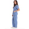 Just Love Scrub Set - 5 Pocket Medical Uniform - Tie Back Nurse Set - Scrubs - 2 of 2