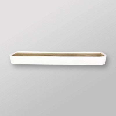 Routed Wood Wall Shelf - Threshold™