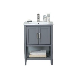 Legion Furniture 24 Inches Kd Westchester Gray Sink Vanity - 1 of 4