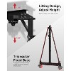 SILVEL Adjustable Gantry Crane - 2 Ton (5000Lbs) Capacity Portable Hoist Frame, 9.06FT Maximum Capacity Width, 8.53-12.47ft Adjustable Height - 4 of 4