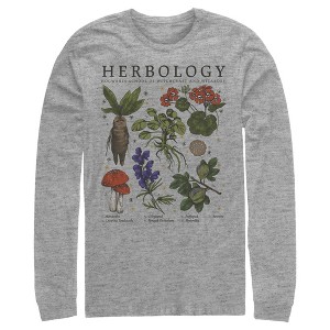 Men's Harry Potter Hogwarts Herbology Long Sleeve Shirt - 1 of 4