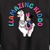 Boys' - Disney - Llamazing Kiddo Graphic Long Sleeve Fleece Sweatshirt - 2 of 4