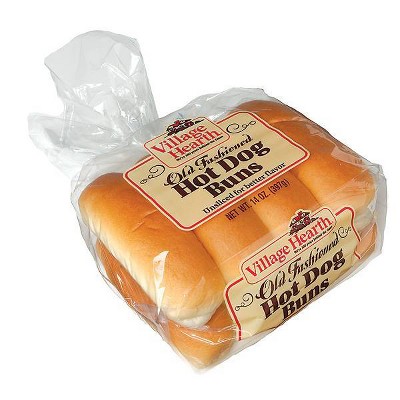 Village Hearth Coney Buns - 14oz/8ct