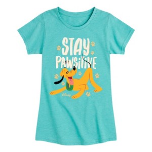 Girls' - Disney - Cats & Dogs Fitted Short Sleeve Graphic T-Shirt - 1 of 4