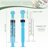 Unique Bargains Feeding Syringes with Cap Syringes for Liquid Pet Feeding Measuring Tool 20 Pcs - 2 of 4
