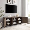 58" Silas Low Profile TV Stand for TVs up to 65" Walnut - Crosley - 4 of 4