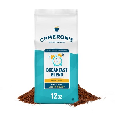 Cameron's Breakfast Blend Light Roast Ground Coffee 12oz