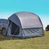 VEVOR SUV Tent for Camping, 8FT L x 8FT W, Waterproof PU2000mm Spacious Double Layer Design for 5-8 Person, SUV Camping Tent with Mesh Windows,Gray - 2 of 4