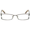 Calabria 813 Designer Stainless Steel Reading Glasses - 2 of 4
