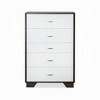 NicBex 5-Drawer Dresser Storage Chest, Cozy Yet Sophisticated Bedroom Furniture with Spacious Organizer Drawers - 2 of 4