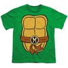 Teenage Mutant Ninja Turtles Michelangelo Chest Youth T Shirt, Kelly Green - 2 of 4