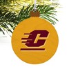 Central Michigan University Secondary Wood Christmas Tree Holiday Ornament - 4 of 4