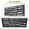 Wooakway 72"H 47"W Outdoor Metal Garden Trellis Privacy Screen Lattice Panel Indoor Room Divider - 4 of 4