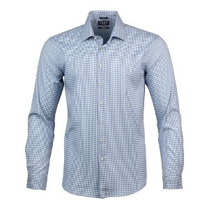 Chaps Mens Slim Fit Dress Shirt Wrinkle Resistant Stretch White Long Sleeve Shirts for Men Formal - 1 of 4