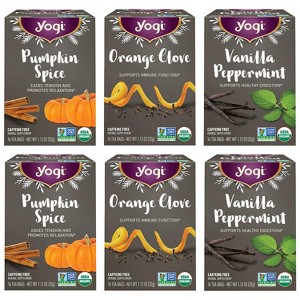 Yogi Tea - Winter Tea Variety Pack -  96 ct , 6 Pack - 1 of 4