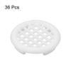 Unique Bargains Plastic Dust-Proof Mesh Hole Circular Soffit Vents for Kitchen Bathroom - 3 of 4