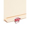 Smead A-Z Color-Coded Bar-Style End Tab Labels Letter T Red 500/Roll 67090 - 2 of 4