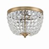 Crystorama Lighting Nola 2 - Light Flush Mount in  Vibrant Gold - 4 of 4
