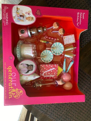 Our Generation Party Is Served Play Food Accessory Set For 18 Dolls :  Target